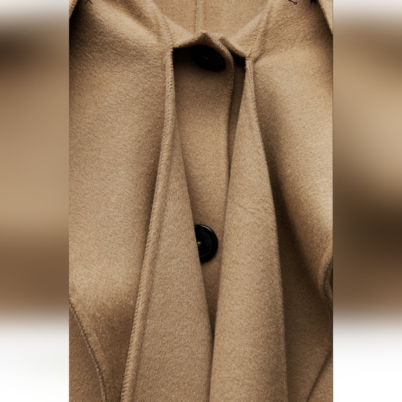 BNWT! DOUBLE SIDED WOOL COAT ZW COLLECTION( original price 429 plus tax) - Picture 6 of 10